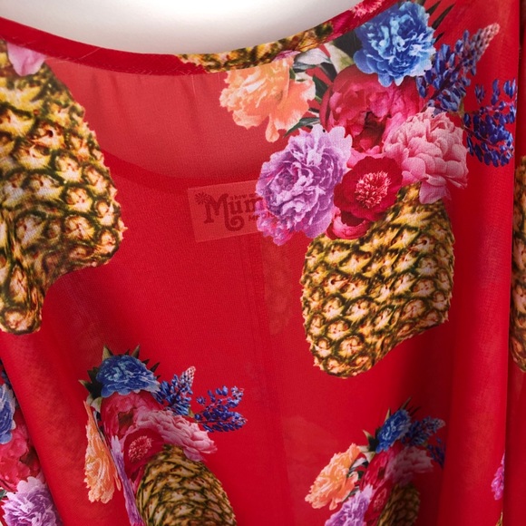 Show Me Your Mumu Pineapple Lenz Tank Top Medium M - Picture 2 of 7